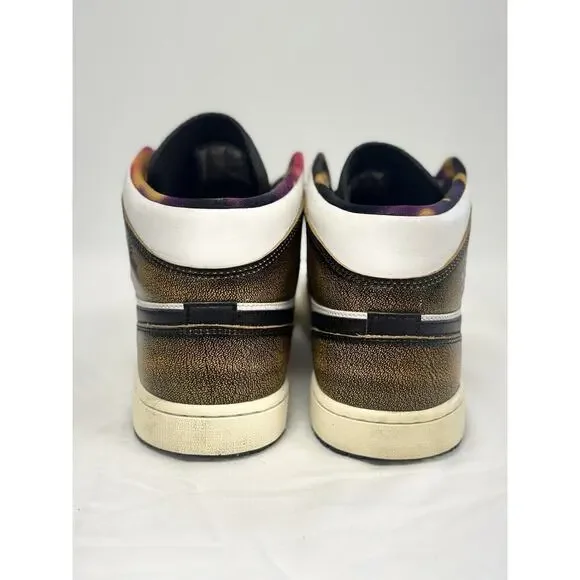 Air Jordan 1 Mid SE Black/Taxi-White-Sail – Size 10M – - Picture 4 of 8